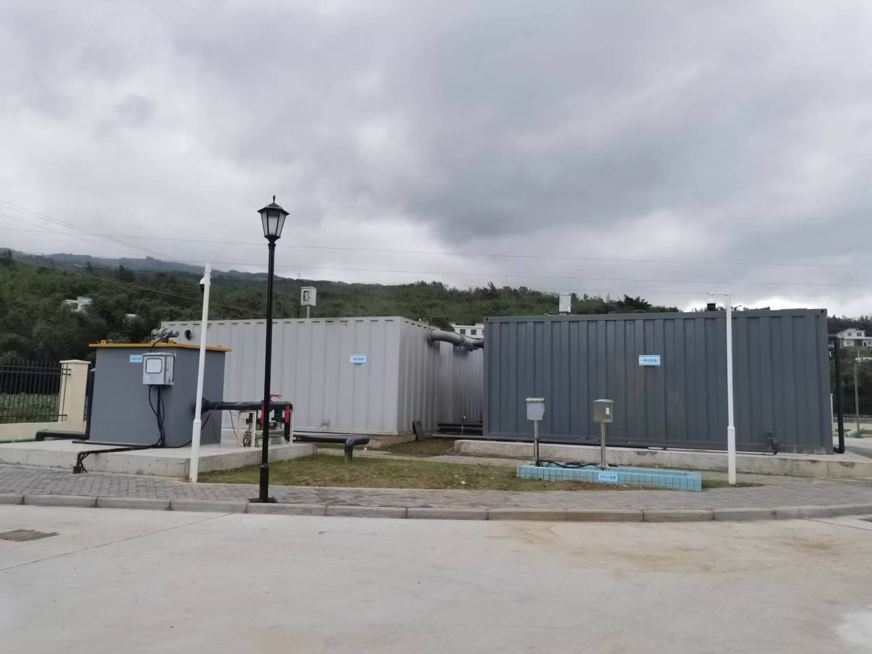 1500噸/天新農村建設汙水處理（lǐ）站